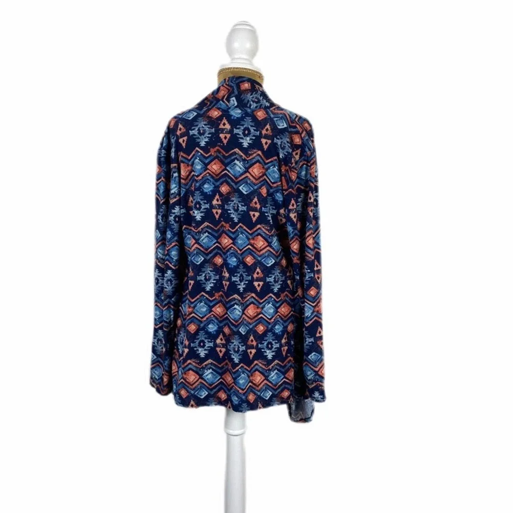 Open cardigan waterfall multicolored size S/M
